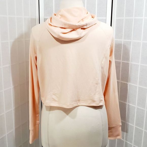 Torrid Light Pink Crop Active Hoodie Size: 00 (10) - Picture 6 of 12